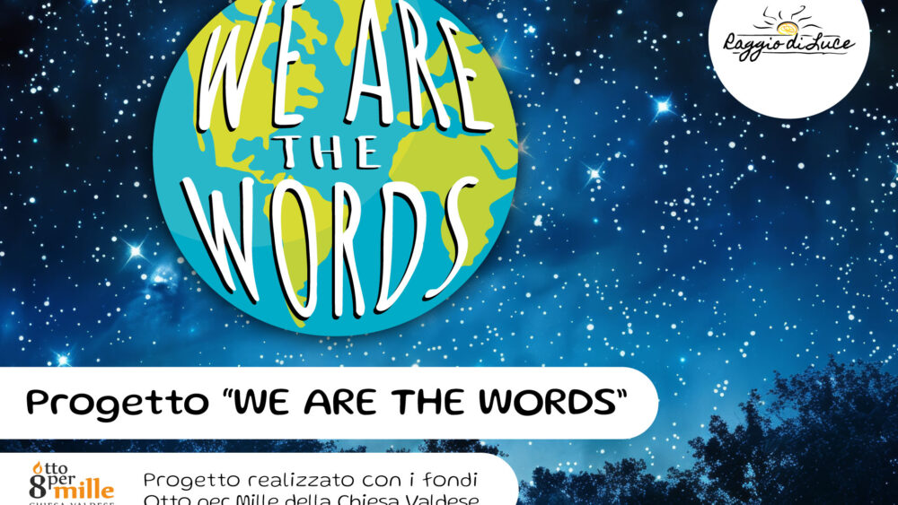 copertina progetto we are the words